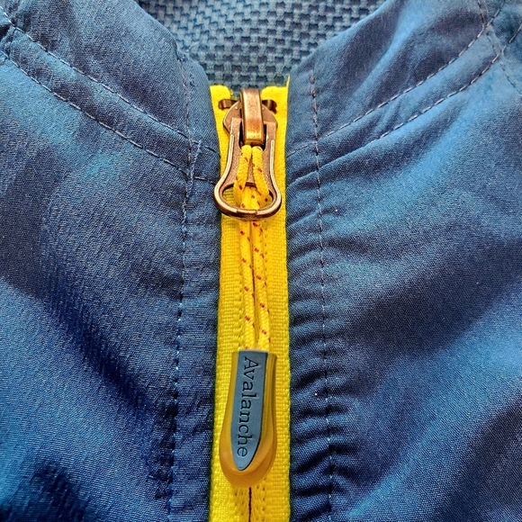 Vtg. Avalanche Women's Size Medium Weather Shield Jacket Turquoise & High Vis. - Picture 4 of 7